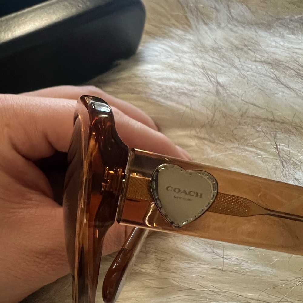 Coach Crystal Brown Sunglasses - Picture 6 of 8